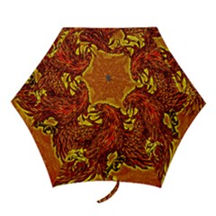 Phoenix Rising Mini Folding Umbrellas by ExtraGoodSauce