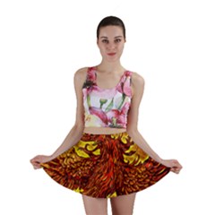 Phoenix Rising Mini Skirt by ExtraGoodSauce