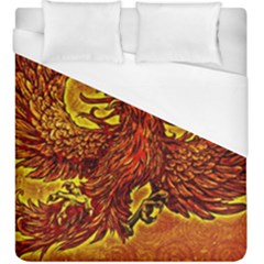 Phoenix Rising Duvet Cover (king Size) by ExtraGoodSauce