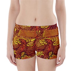 Phoenix Rising Boyleg Bikini Wrap Bottoms by ExtraGoodSauce