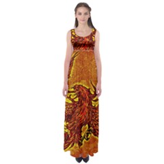 Phoenix Rising Empire Waist Maxi Dress by ExtraGoodSauce