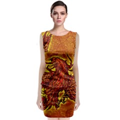 Phoenix Rising Classic Sleeveless Midi Dress by ExtraAwesomeSauce