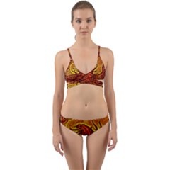 Phoenix Rising Wrap Around Bikini Set by ExtraAwesomeSauce