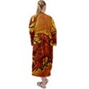 Phoenix Rising Maxi Velour Kimono View2