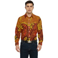 Phoenix Rising Men s Long Sleeve Pocket Shirt 