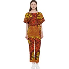 Phoenix Rising Batwing Lightweight Jumpsuit