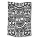 Sugar Skulls Bw Large Tapestry View1