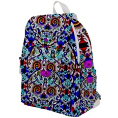 Sugar Skull Pattern 2 Top Flap Backpack by ExtraGoodSauce