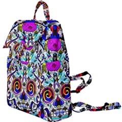 Sugar Skull Pattern 2 Buckle Everyday Backpack by ExtraGoodSauce