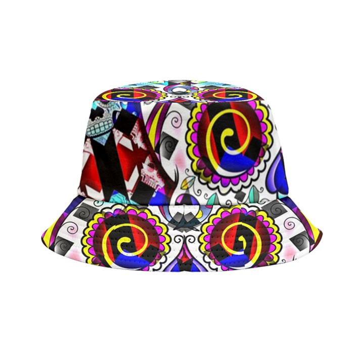 Sugar Skull Pattern 2 Bucket Hat