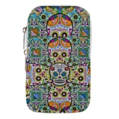 Sugar Skulls Pattern Waist Pouch (small) by ExtraGoodSauce