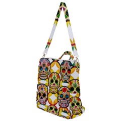 Sugar Skulls Crossbody Backpack by ExtraGoodSauce