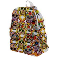 Sugar Skulls Top Flap Backpack by ExtraGoodSauce