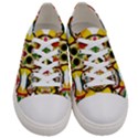 Sugar Skulls Women s Low Top Canvas Sneakers View1