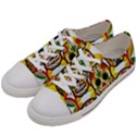 Sugar Skulls Women s Low Top Canvas Sneakers View2