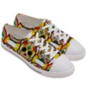 Sugar Skulls Women s Low Top Canvas Sneakers View3