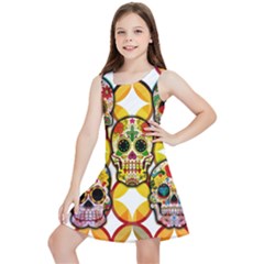 Sugar Skulls Kids  Lightweight Sleeveless Dress