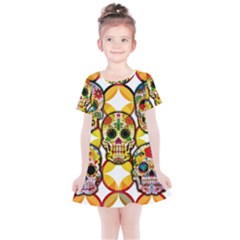 Sugar Skulls Kids  Simple Cotton Dress by ExtraGoodSauce