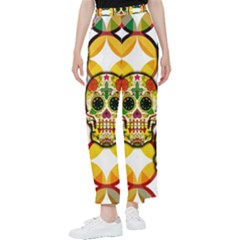 Sugar Skulls Women s Pants  by ExtraGoodSauce