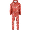 Christmas Snowflakes Hooded Jumpsuit (Men)  View1