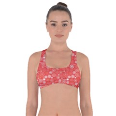 Christmas Snowflakes Got No Strings Sports Bra by ExtraGoodSauce