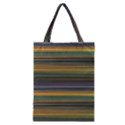 Multicolored Linear Abstract Print Classic Tote Bag View1