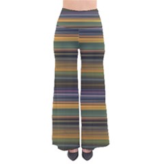 Multicolored Linear Abstract Print So Vintage Palazzo Pants by dflcprintsclothing