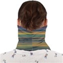 Multicolored Linear Abstract Print Face Covering Bandana (Adult) View2