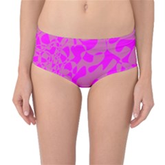 Graphic Mid-waist Bikini Bottoms by grafikamaria