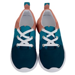 Flat Ocean Waves Palette Running Shoes by goljakoff