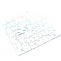 Flat ocean waves palette Wooden Puzzle Square View1