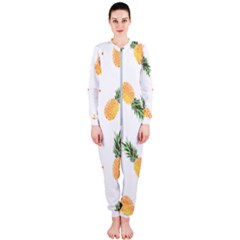 Pineapple Pattern Onepiece Jumpsuit (ladies)  by goljakoff