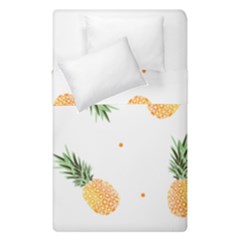 Pineapple Pattern Duvet Cover Double Side (single Size) by goljakoff