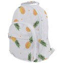 Pineapple pattern Rounded Multi Pocket Backpack View1