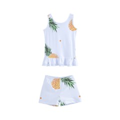 Pineapple Pattern Kids  Boyleg Swimsuit by goljakoff