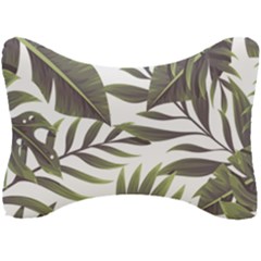 Green Leaves Seat Head Rest Cushion by goljakoff