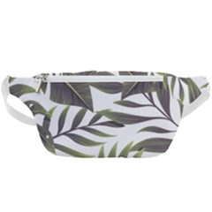 Green Leaves Waist Bag  by goljakoff