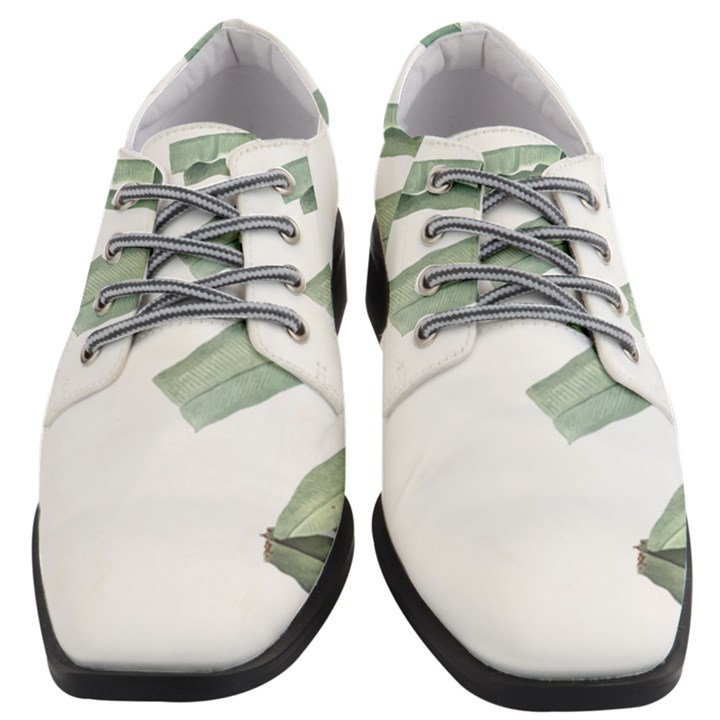 Banana leaf Women Heeled Oxford Shoes