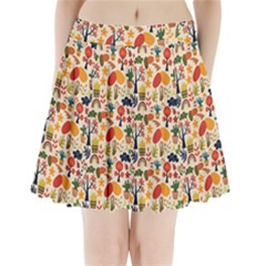 Garden Of Love Pleated Mini Skirt by designsbymallika