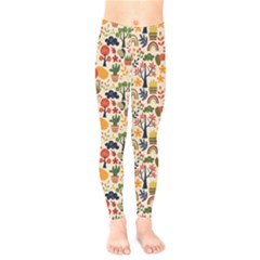 Garden Of Love Kids  Leggings by designsbymallika