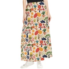 Garden Of Love Maxi Chiffon Skirt