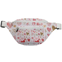 Beautiful Hearts Pattern Fanny Pack by designsbymallika