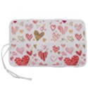 Beautiful Hearts Pattern Pen Storage Case (M) View1