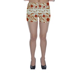 Ornamental Flowers Skinny Shorts by Eskimos