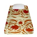 Ornamental flowers Fitted Sheet (Single Size) View1