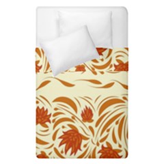 Ornamental Flowers Duvet Cover Double Side (single Size) by Eskimos