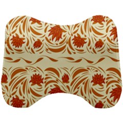 Ornamental Flowers Head Support Cushion by Eskimos