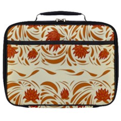 Ornamental Flowers Full Print Lunch Bag by Eskimos