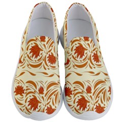 Ornamental Flowers Men s Lightweight Slip Ons by Eskimos