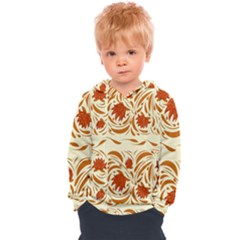 Ornamental Flowers Kids  Overhead Hoodie by Eskimos